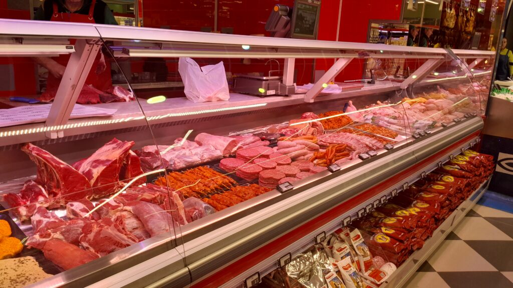 Carnicería supermercado