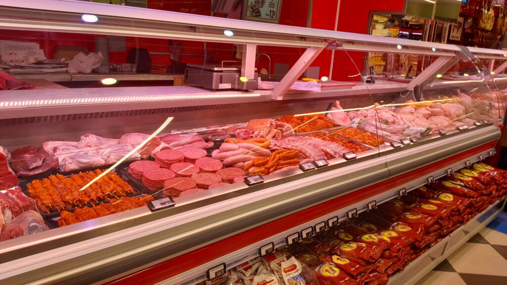 Carnicería supermercado