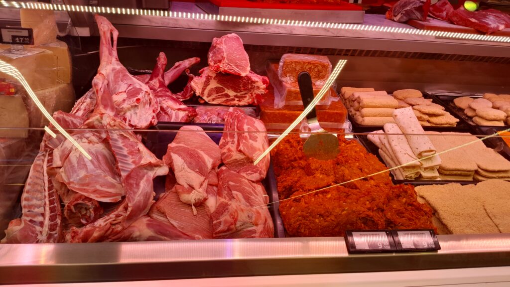 Carnicería supermercado