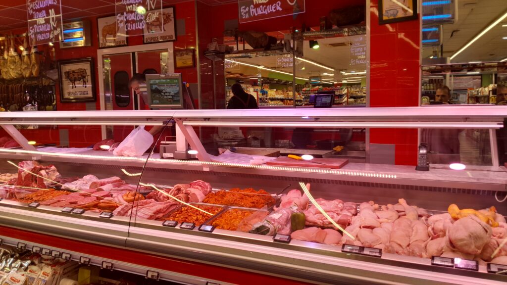 Carnicería supermercado
