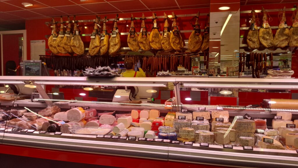 Charcutería supermercado
