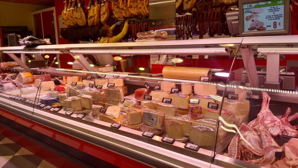 Charcutería supermercado