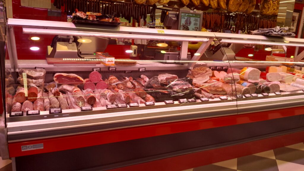 Charcutería supermercado