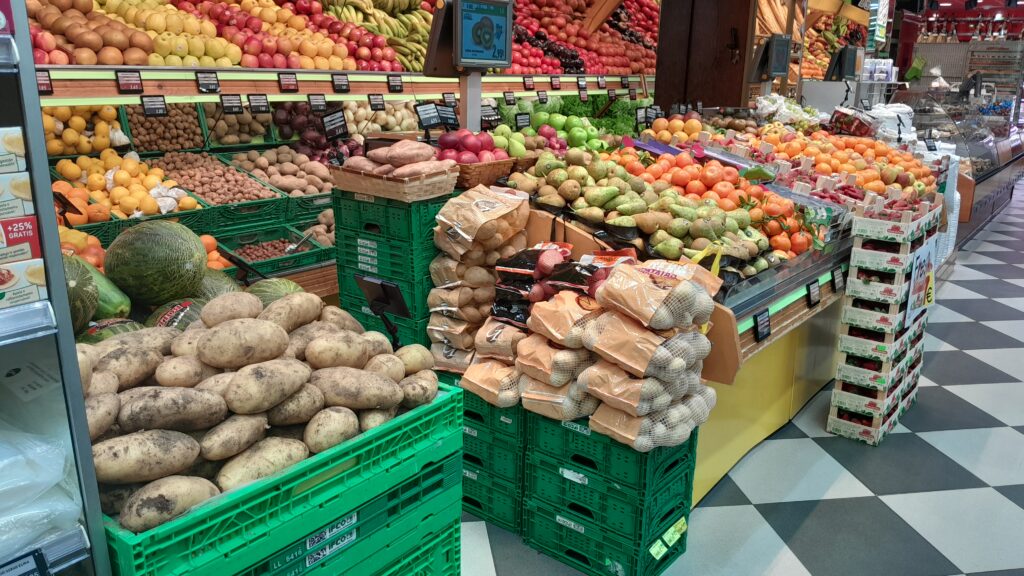 Frutería supermercado