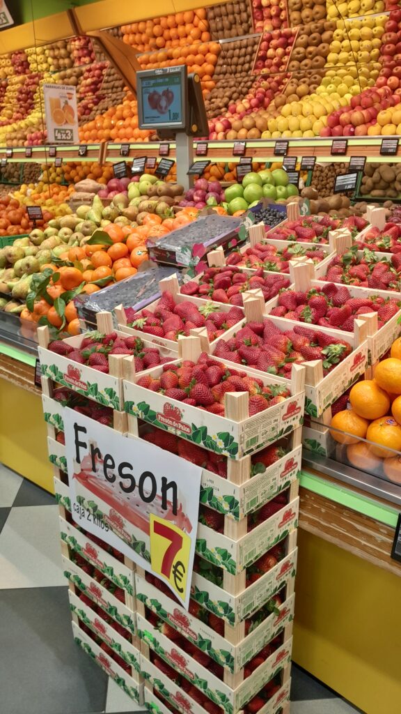Frutería supermercado
