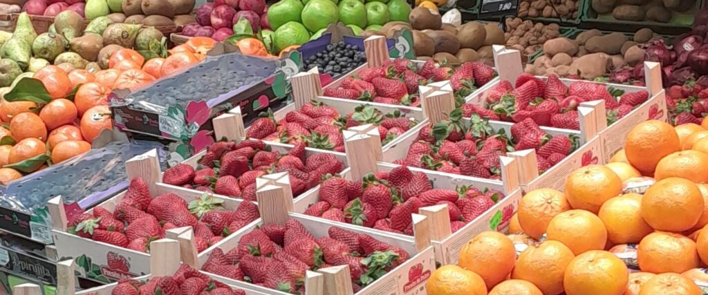 Frutería supermercado