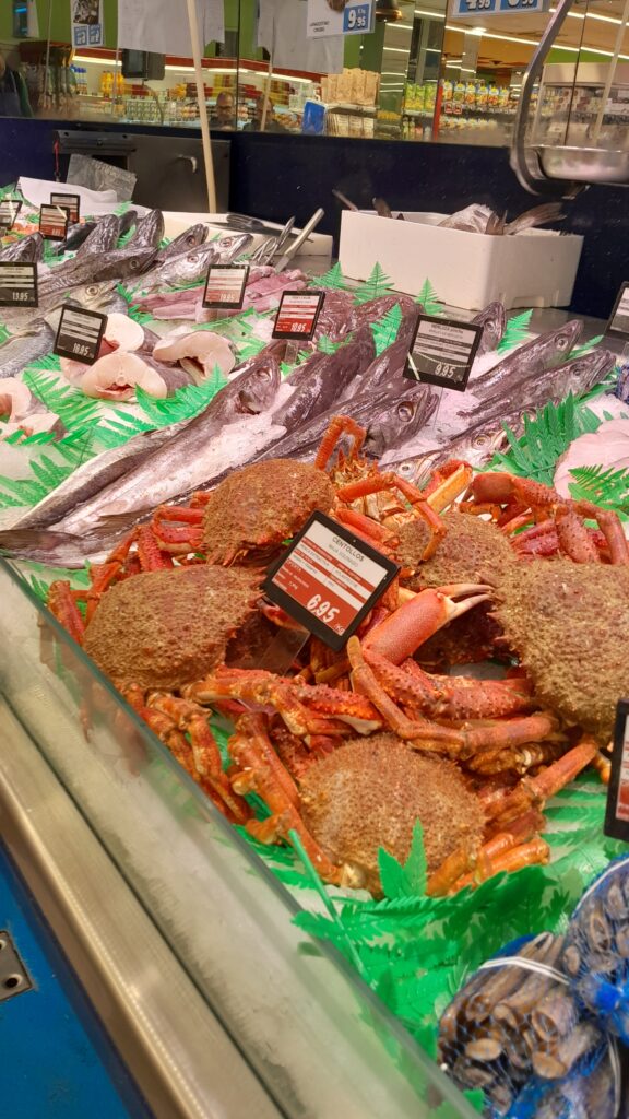 Pescadería supermercado