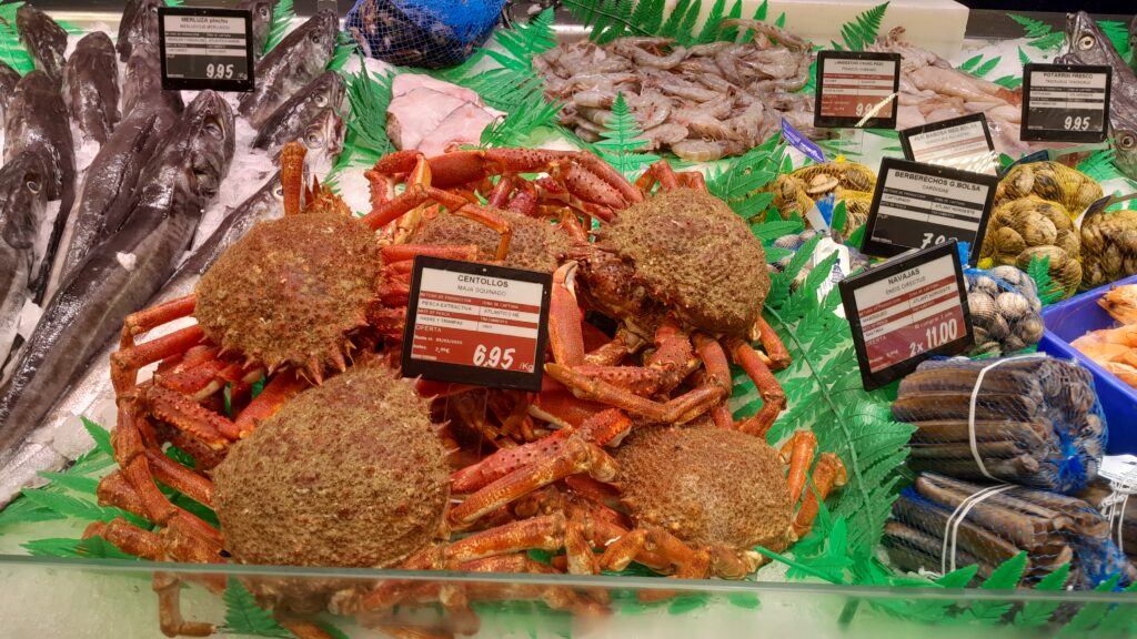 Pescadería supermercado