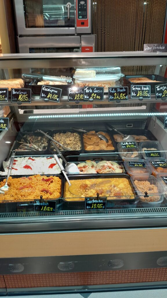 Platos cocinados supermercado